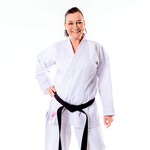 Momoko Damen Karateanzug HIME für Frauen 10 oz weiß (150) von Momoko