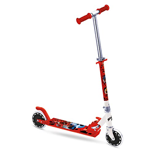 Mondo Toys - Aluminiumroller für Jungen / Mädchen MIRACULOUS - verstellbarer Lenker - 2 Räder - 28408 von Mondo