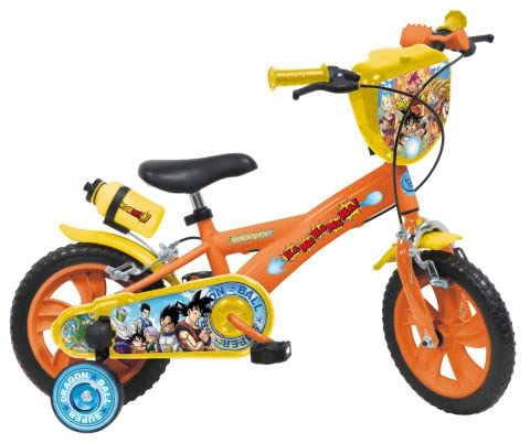 Mondo Toys - DRAGON BALL Fahrrad -Kinder/Mädchen – Größe 16 Zoll – Rollen und Bremse vorne/hinten – 25627 von Mondo