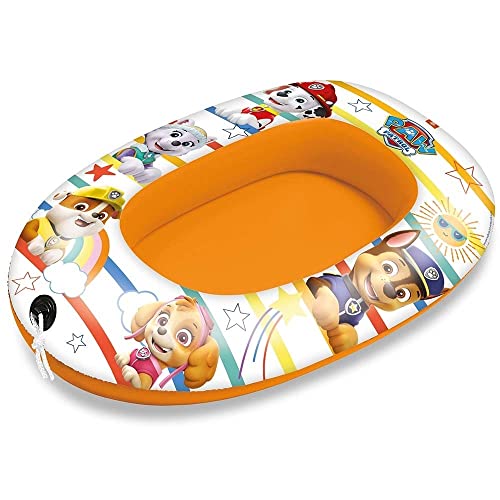 Mondo Toys PAW PATROL - Small Boat - aufblasbares Schlauchboot / Schlauchboot für Kinder - Größe 94 cm - ideal für Strand, Meer, Pool - 16631 von Mondo