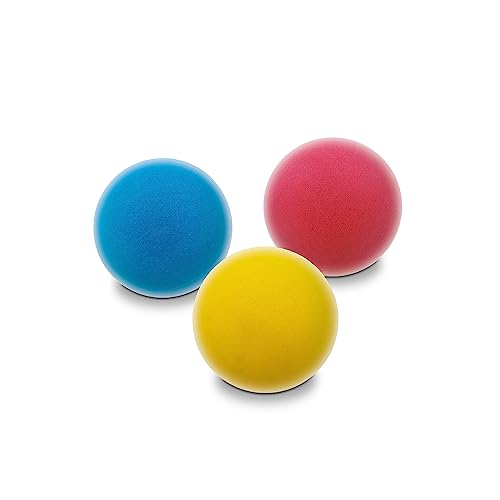 Mondo Toys – Soft Ball 70 – Set mit 3 Schwammbällen Durchmesser 70 mm – 3 weiche Bälle – sortierte Farben – 14861 von Mondo