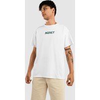 Monet Skateboards Bit Party T-Shirt white von Monet Skateboards