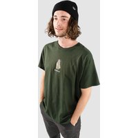 Monet Skateboards Cumbs T-Shirt dark green von Monet Skateboards