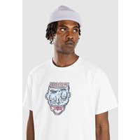 Monet Skateboards Zombie Brain T-Shirt white von Monet Skateboards