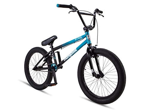 Mongoose Ritual 500 BMX-Rad, 20" Laufräder, Hi-Ten Stahlrahmen, Schwarz, Blau von Mongoose