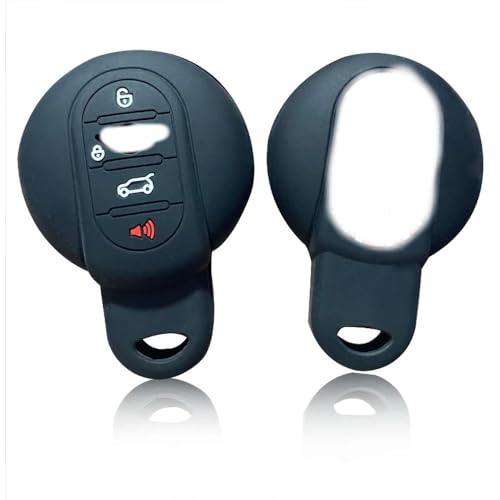 Monocitic - Autoschlüsselhülle Silikon-Schlüsseletui Fernbedienungshülle - passt für BMW Mini R50 R53 F54 F55 F56 von Monocitic