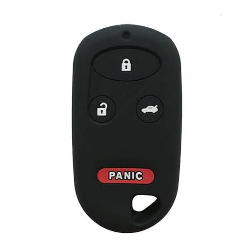Monocitic - Autoschlüsselhülle Silikon-Schlüsseletui Fernbedienungshülle - passt für Honda Accord CRV S2000 Civic Odyssey von Monocitic
