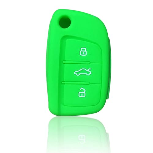 Monocitic - Autoschlüsselhülle Silikon-Schlüsseletui Fernbedienungshülle - passt für JAC Refine S2 S5 2015 von Monocitic