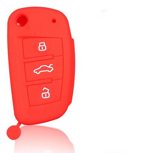 Monocitic - Autoschlüsselhülle Silikon-Schlüsseletui Fernbedienungshülle - passt für JAC S2 Mini IEV6S M4 2020 2019 2016 2017 2018 von Monocitic