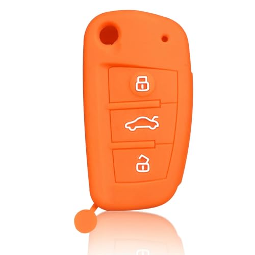 Monocitic - Autoschlüsselhülle Silikon-Schlüsseletui Fernbedienungshülle - passt für JAC S2 Mini IEV6S M4 2020 2019 2016 2017 2018 von Monocitic