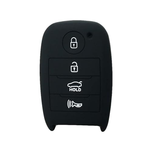 Monocitic - Autoschlüsselhülle Silikon-Schlüsseletui Fernbedienungshülle - passt für KIA Rio X 2022 K5 Sorento Seltos K5 Optima 2016 von Monocitic