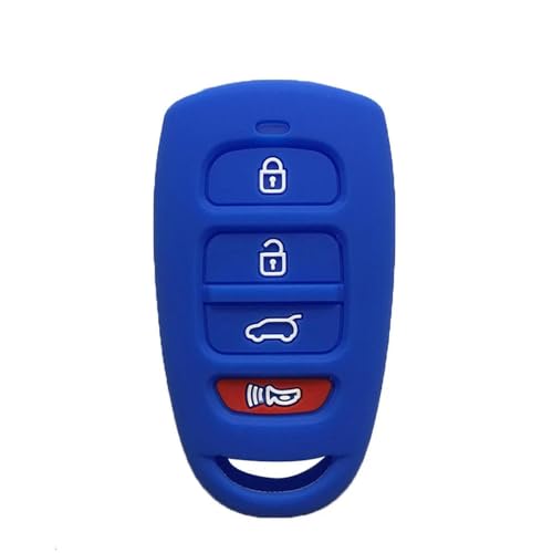Monocitic - Autoschlüsselhülle Silikon-Schlüsseletui Fernbedienungshülle - passt für Kia Grand Carnival Sedona von Monocitic