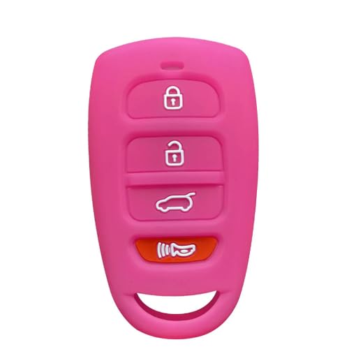 Monocitic - Autoschlüsselhülle Silikon-Schlüsseletui Fernbedienungshülle - passt für Kia Grand Carnival Sedona von Monocitic