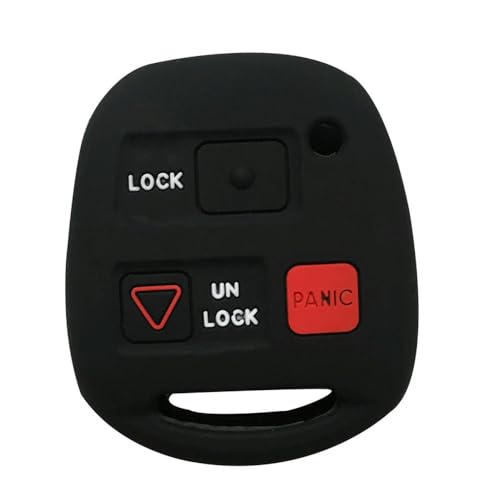 Monocitic - Autoschlüsselhülle Silikon-Schlüsseletui Fernbedienungshülle - passt für Lexus GX470 LX470 ES300 LS is GX RX SC LX RX400h RX330 GS300 von Monocitic