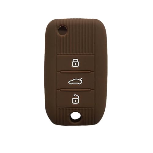 Monocitic - Autoschlüsselhülle Silikon-Schlüsseletui Fernbedienungshülle - passt für MG 6 GS MG6 2019 von Monocitic