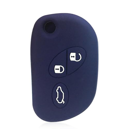 Monocitic - Autoschlüsselhülle Silikon-Schlüsseletui Fernbedienungshülle - passt für Maserati Ghibli von Monocitic