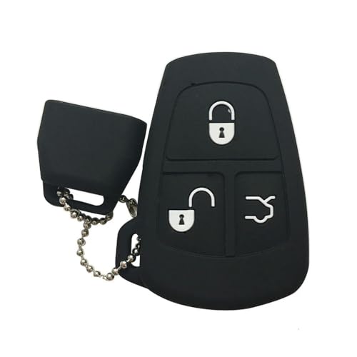 Monocitic - Autoschlüsselhülle Silikon-Schlüsseletui Fernbedienungshülle - passt für Mercedes Benz CL New E ML SMART B C S CLK von Monocitic