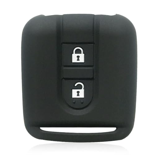 Monocitic - Autoschlüsselhülle Silikon-Schlüsseletui Fernbedienungshülle - passt für Nissan Tiida X-Trail Pathfinder Navara passt für Qashqai Primera p12 Kashkay J10 von Monocitic