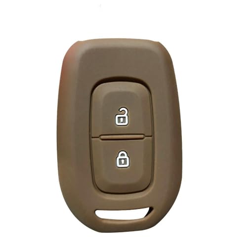 Monocitic - Autoschlüsselhülle Silikon-Schlüsseletui Fernbedienungshülle - passt für Renault Duster Dokker Logan Stepway Clio 5 SS2 Renault TWingo von Monocitic