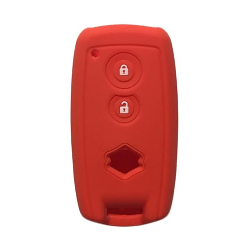 Monocitic - Autoschlüsselhülle Silikon-Schlüsseletui Fernbedienungshülle - passt für Suzuki SX4 Swift Sport Scorss Grand Cover passt für Alarm von Monocitic