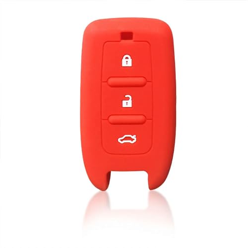 Monocitic - Autoschlüsselhülle Silikon-Schlüsseletui Fernbedienungshülle - passt für Toyota Smart Remote Control von Monocitic