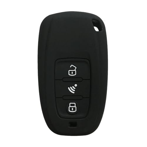 Monocitic - Autoschlüsselhülle Silikon-Schlüsseletui Fernbedienungshülle - passt für Toyota passt für KIA passt für Peugeot passt für Luxgen von Monocitic
