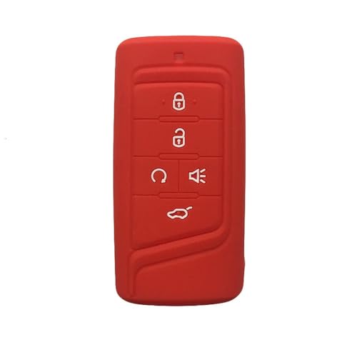 Monocitic - Autoschlüsselhülle Silikon-Schlüsseletui Fernbedienungshülle - passt für Trumpchi GS4 GA3S GS8 GS5 GS7 GS3 von Monocitic