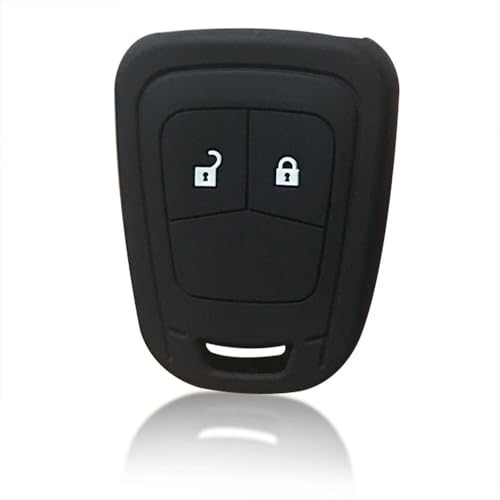 Monocitic - Autoschlüsselhülle Silikon-Schlüsseletui Fernbedienungshülle - passt für Vauxhall Opel Astra J H von Monocitic