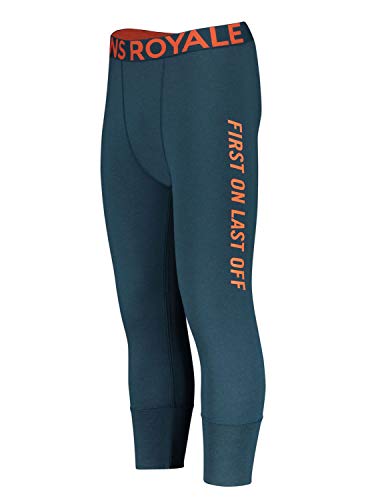 Mons Royale Herren Shaun-Off 3/4 Leggings, Atlantic, XL von Mons Royale