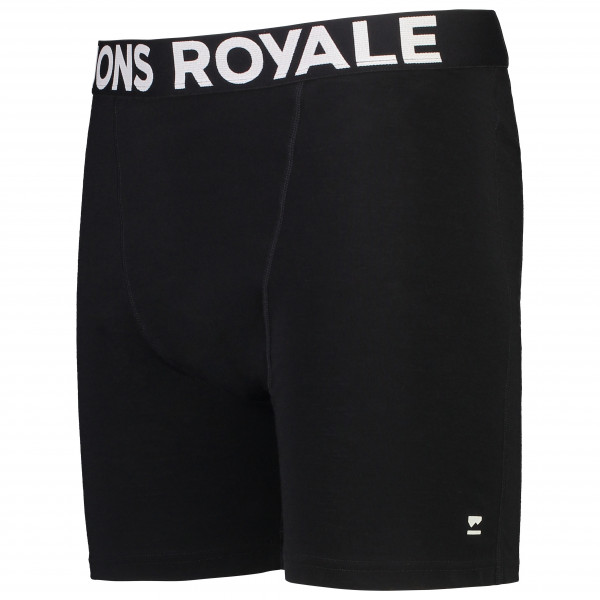 Mons Royale - Hold 'em Boxer - Merinounterwäsche Gr L schwarz von Mons Royale