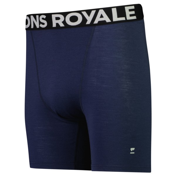 Mons Royale - Hold 'em Boxer - Merinounterwäsche Gr XL blau von Mons Royale