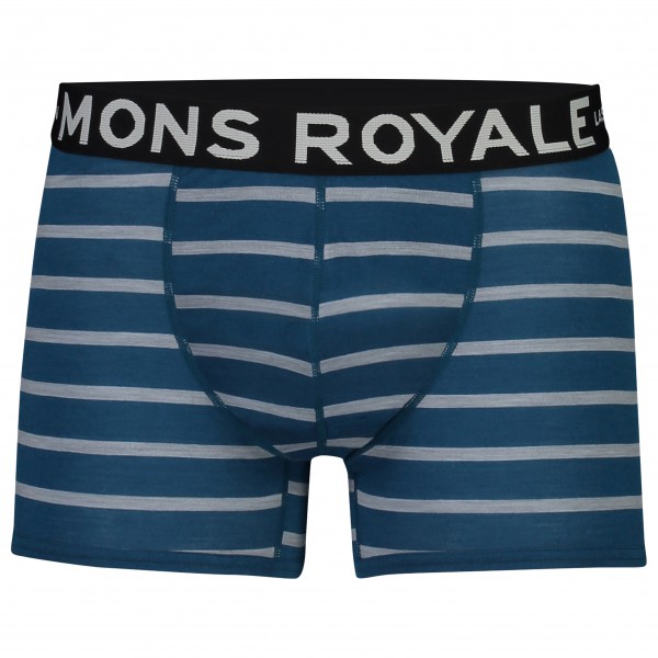 Mons Royale - Hold 'em Shorty Boxer - Merinounterwäsche Gr L;M;S;XL;XXL blau;grau;schwarz von Mons Royale