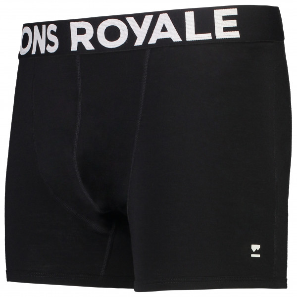 Mons Royale - Hold 'em Shorty Boxer - Merinounterwäsche Gr M schwarz von Mons Royale