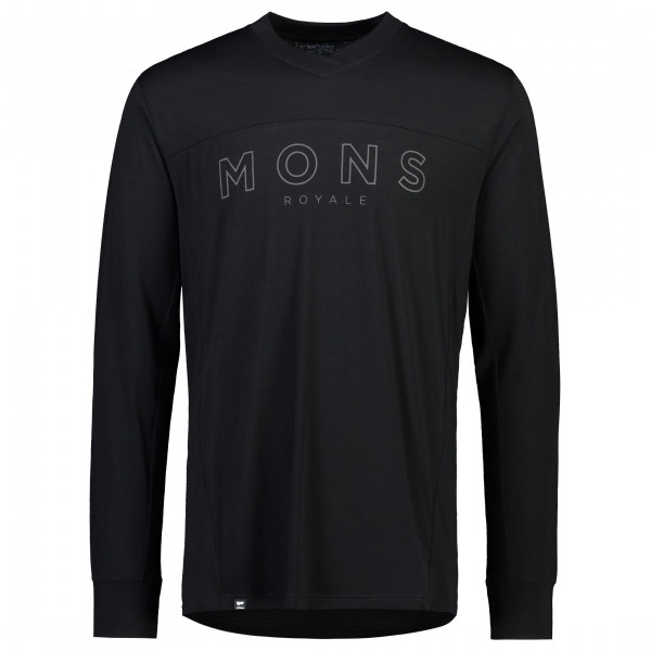 Mons Royale - Redwood Enduro VLS - Radtrikot Gr M schwarz von Mons Royale
