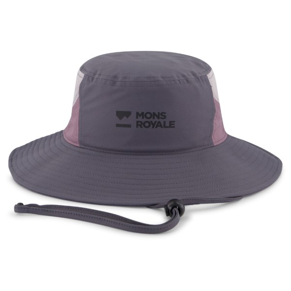 Mons Royale - Velocity Bucket Hat - Hut Gr S/M grau/blau von Mons Royale