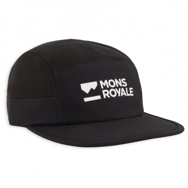 Mons Royale - Velocity Trail Cap - Cap Gr One Size schwarz von Mons Royale