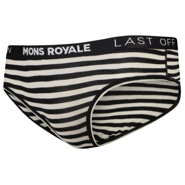 Mons Royale - Women's Folo Brief - Merinounterwäsche Gr M grau/schwarz von Mons Royale