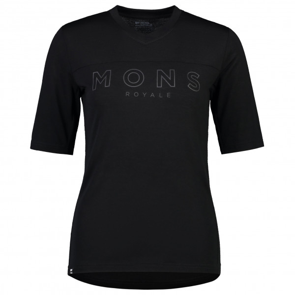 Mons Royale - Women's Redwood Enduro VT - Radtrikot Gr S schwarz von Mons Royale