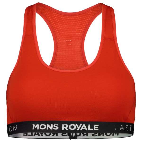 Mons Royale - Women's Sierra Sports Bra - Sport-BH Gr XS rot von Mons Royale