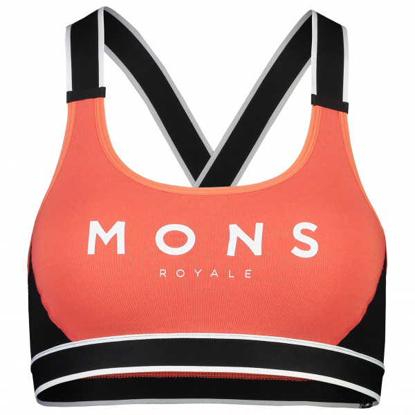 Mons Royale - Women's Stella X-Back Bra - Sport-BH Gr L;M;S;XL;XS schwarz von Mons Royale