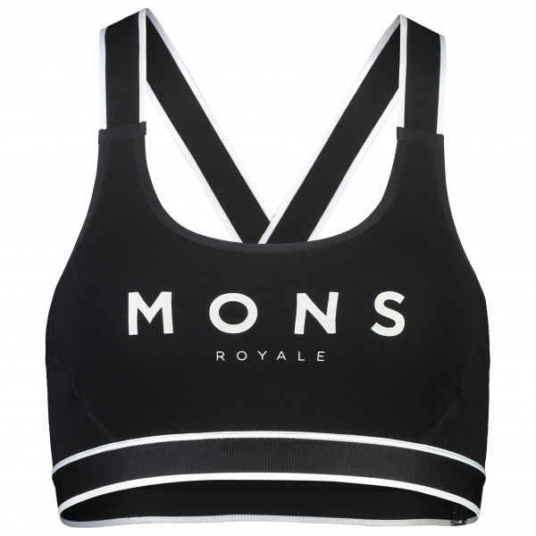 Mons Royale - Women's Stella X-Back Bra - Sport-BH Gr XL schwarz von Mons Royale