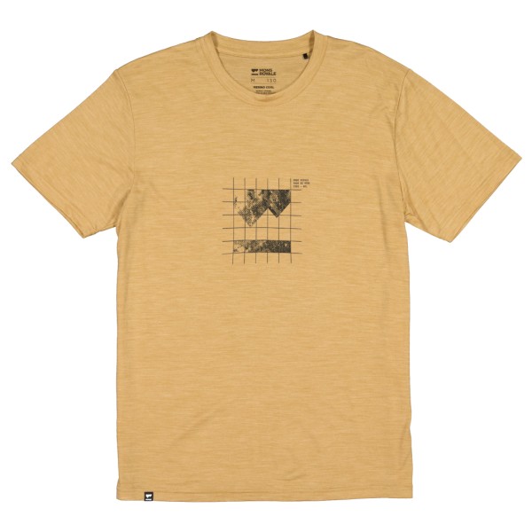 Mons Royale - Zephyr Merino Cool T-Shirt - Merinoshirt Gr XL beige von Mons Royale