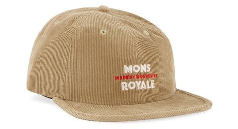 mons royale roam velvet cap beige von Mons Royale