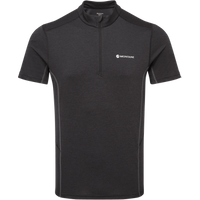 Men'S Dart Zip T-Shirt, S, Black (Black) - Montane von Montane