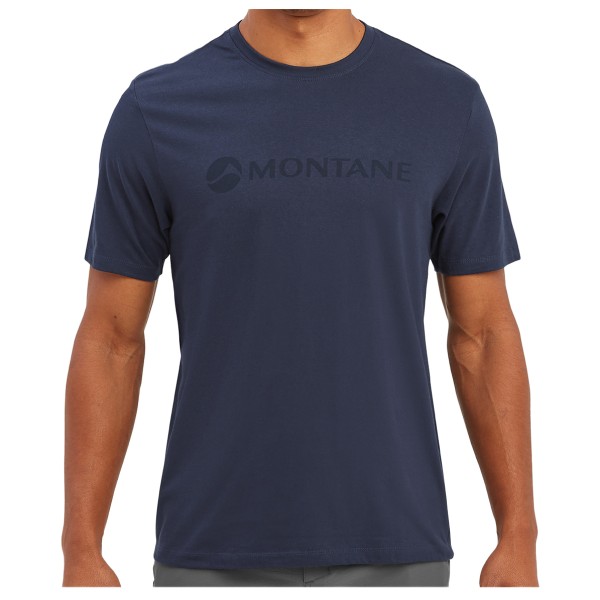Montane - Montane Mono Logo T-Shirt Gr L blau von Montane
