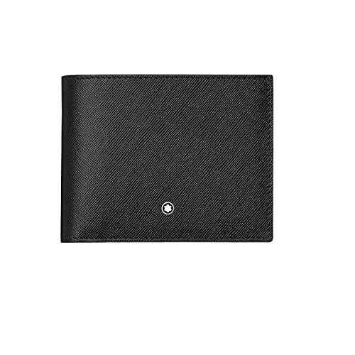 Montblanc MB Sartorial Wallet 6cc 2viewpoc Bk New Geldtasche, Black (schwarz), Einheitsgröße von Montblanc