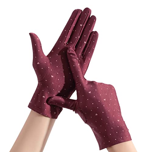 Hautfreundliche Handschuhe für Erwachsene, Vollfinger, atmungsaktiv, einfarbig, Fäustlinge, Teenager, Outdoor-Sport, Vollfinger-Handschuhe, sonnenfeste Handschuhe für Damen, Herren, sonnenfeste von Montesy