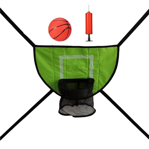 Montesy Basketballkorb-Set mit Haken, für drinnen und draußen, Basketball-Set mit Netzball, Kinder, Basketball, Sport, Spielzeug, Basketbälle, Korb-Set, Indoor-Set von Montesy