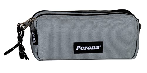 Montichelvo 56129 Luggage Set, Einfarbig, Grau (Grey), 21 cm von Perona