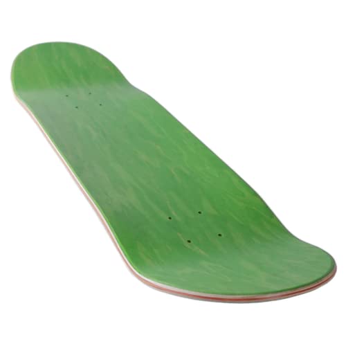 Bold Blank Skateboard Deck, Deep Concave, leichtes Skate Deck aus 7 Lagen kanadischem Ahorn, kaltgepresst, Größe 7.63" von Moose Skateboards